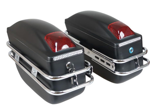 Motorcycle hard saddlebags - motorcycle,
