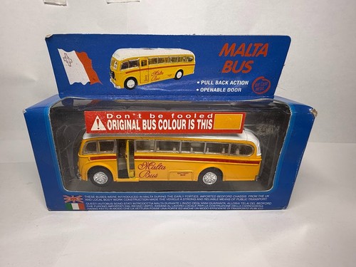 Malta classic bus diecast - malta,