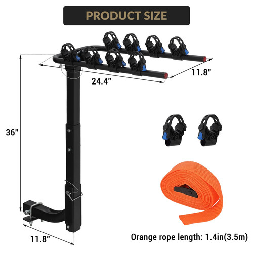 Garvee foldable bike tow - garvee,