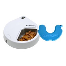 Cat Mate C300 3 Bowl Automatic Pet Feeder With Timer for Cats & Small Dogs
