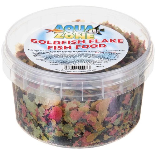 Aqua zone goldfish flake - zone,