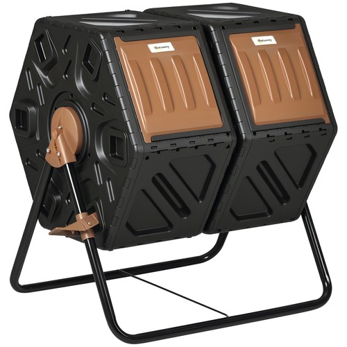 Outsunny 130l compost - outsunny, bin