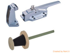 Chrome Fastener Lock Cold-Room