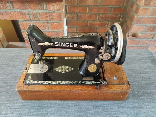 Singer vintage 1916 hand - hand, crank
