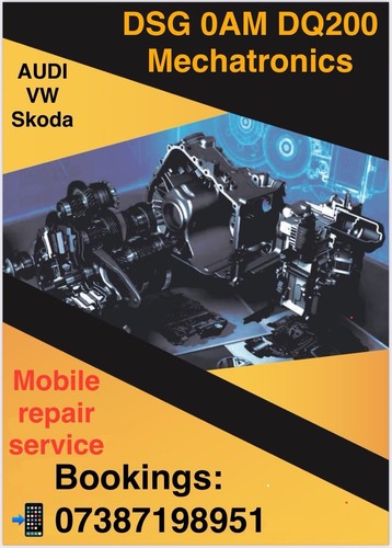 Dsg gearbox mechatronic repair - gearbox,