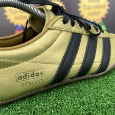 Vintage 2024 Adidas Originals Tokyo Decon Metallic Gold,Core Black Trainers UK 7