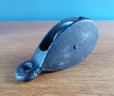 Vintage Cast Iron Single Wheel