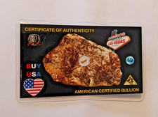 0.033 grams pure Nevada gold