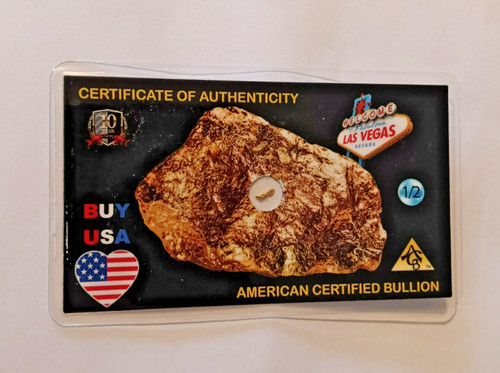 033 grams pure nevada gold - grams,