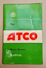 ATCO Motor Mower Manual 1962