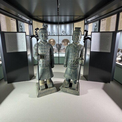 Standing warrior with spear - warrior,