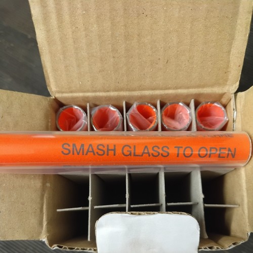 Break glass tubes box - 9,