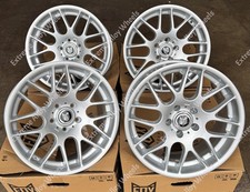 18" Silver DTM Alloy Wheels Ft Bmw 1 3 Series E81 E82 E87 E88 E46 E90 E91 E92 Wr