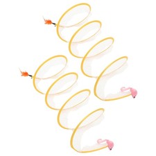  2Pcs Interactive Cat Toys Cat Kicking Toys Home Cat Tunnel Playing Toy Kitten