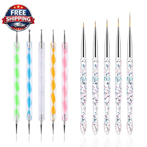 Nail dotting tools - dotting, kit