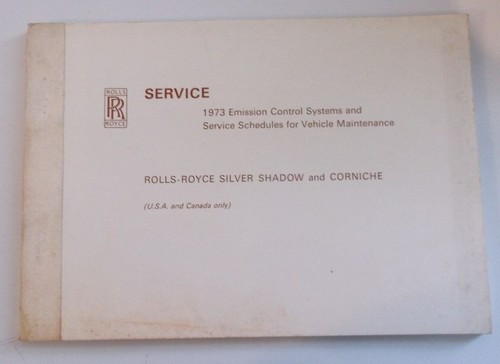 1973 rolls royce - 1973, emission