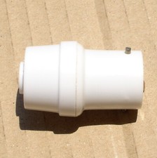 B22 Adaptor Plug Connector Lamp Socket Extension Bayonet Light BC Bulb Holder UK