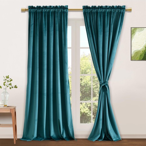 Jiuzhen teal velvet - teal,