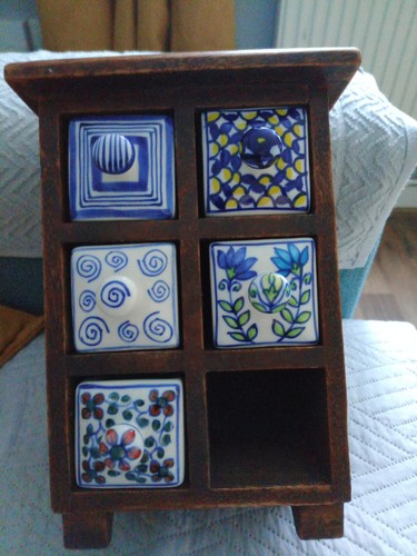 Wooden chest apothecary spice - apothecary,