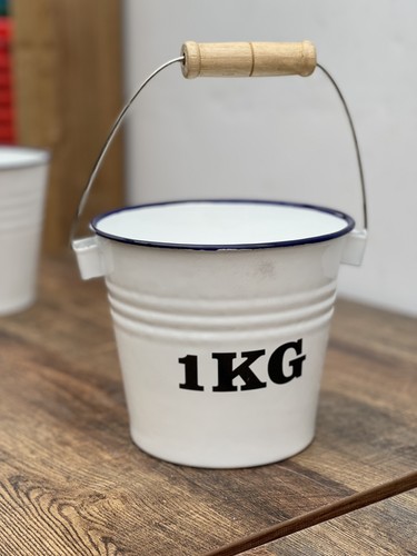 Brand new enamel white - brand,
