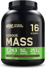 Optimum Nutrition Serious Mass Protein Powder High Calorie Mass Gainer with Vita
