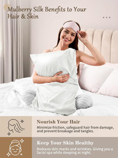 Silk Pillowcase, 22 Momme