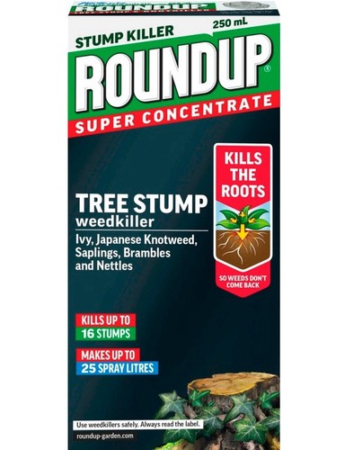 Roundup tree stump root - &,