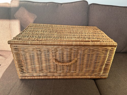 Sturdy vintage wicker - vintage,