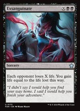 MTG ~ Exsanguinate ~ FDN ~ NM