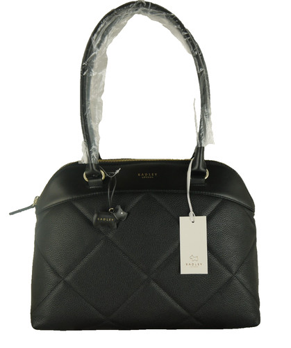 Radley handbag black leather - handbag,