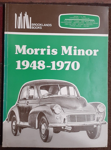 Brooklands books morris minor - books,