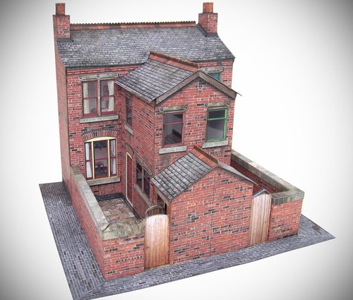 7mm scale victorian terraced - scale,