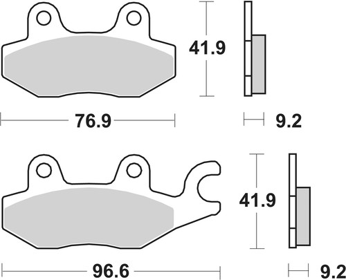 Sbs brake pads - brake, honda