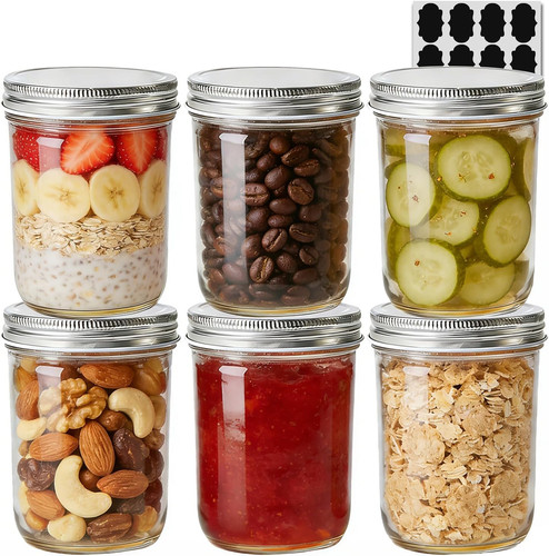 Mason jars with lids - jars,