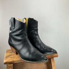 Joules Soft Black Leather Mid