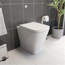 Ceramica Marseille Back to Wall Toilet with Concealed Cistern & Soft Close Seat