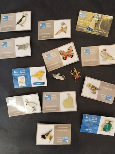 Rspb badge collection - badge, pin