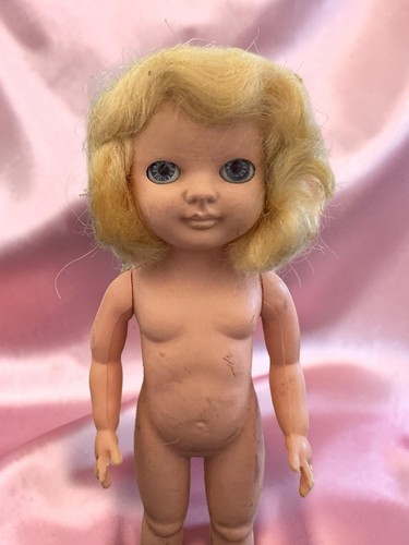 1950s rosebud doll made - doll.,