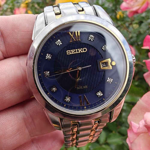 Seiko v157 0b0a blue - seiko, porcelain
