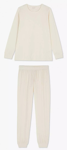 Ladies ivory minky fleece - minky,