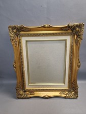 vintage ornate gold frame
