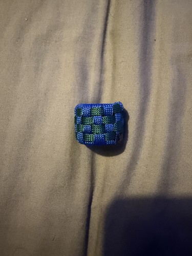 Paracord scout woggle - paracord,