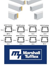 Mini Trunking TV Cable Tidy Management PVC Wire Cover Hide Plastic White