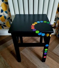 Handpainted Upcycled IKEA
