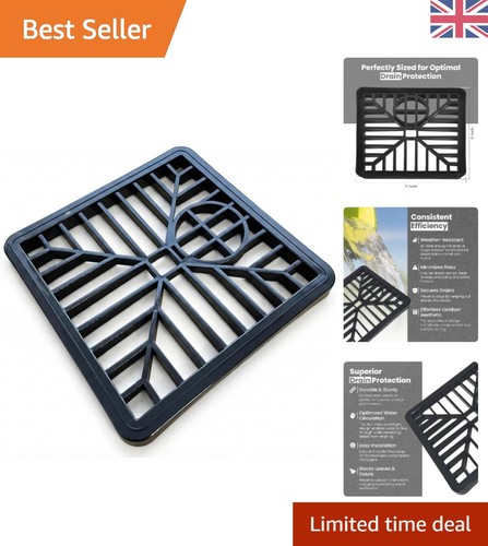 Plastic drain cover - 6",