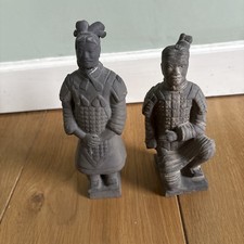 Clay Terracotta Warriors x 2