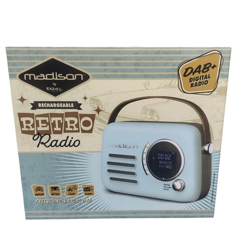 Madison rechargable dab retro - rechargable, dab+