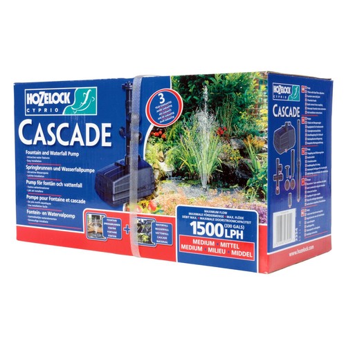 Hozelock cascade 1500 fountain - cascade,