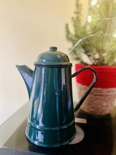 Vintage Enamelware Coffee Pot