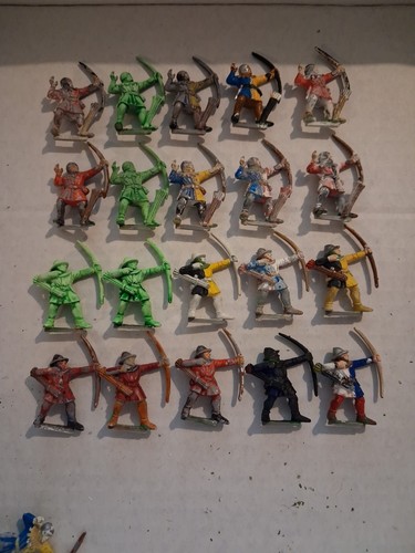 Bretonnian peasant archers x20 - bretonnian,